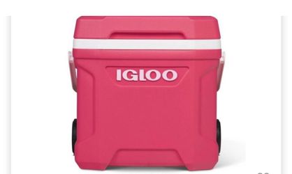 Igloo Roller Cooler 16 quarts , 24 cans , 15 liters  $50