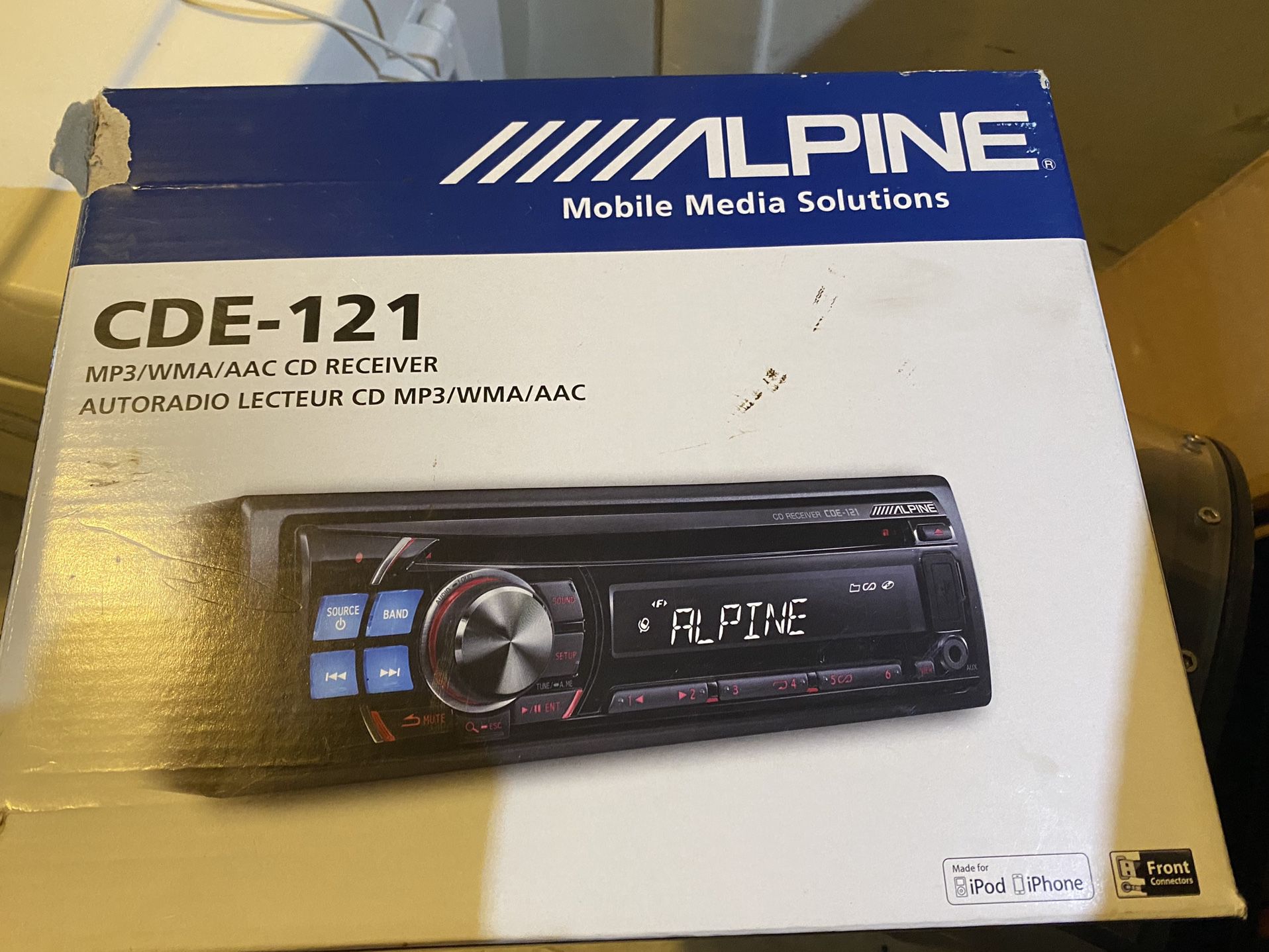Alpine Radio Installation Included 
