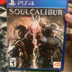 Soul Cailber VI Ps4 Game