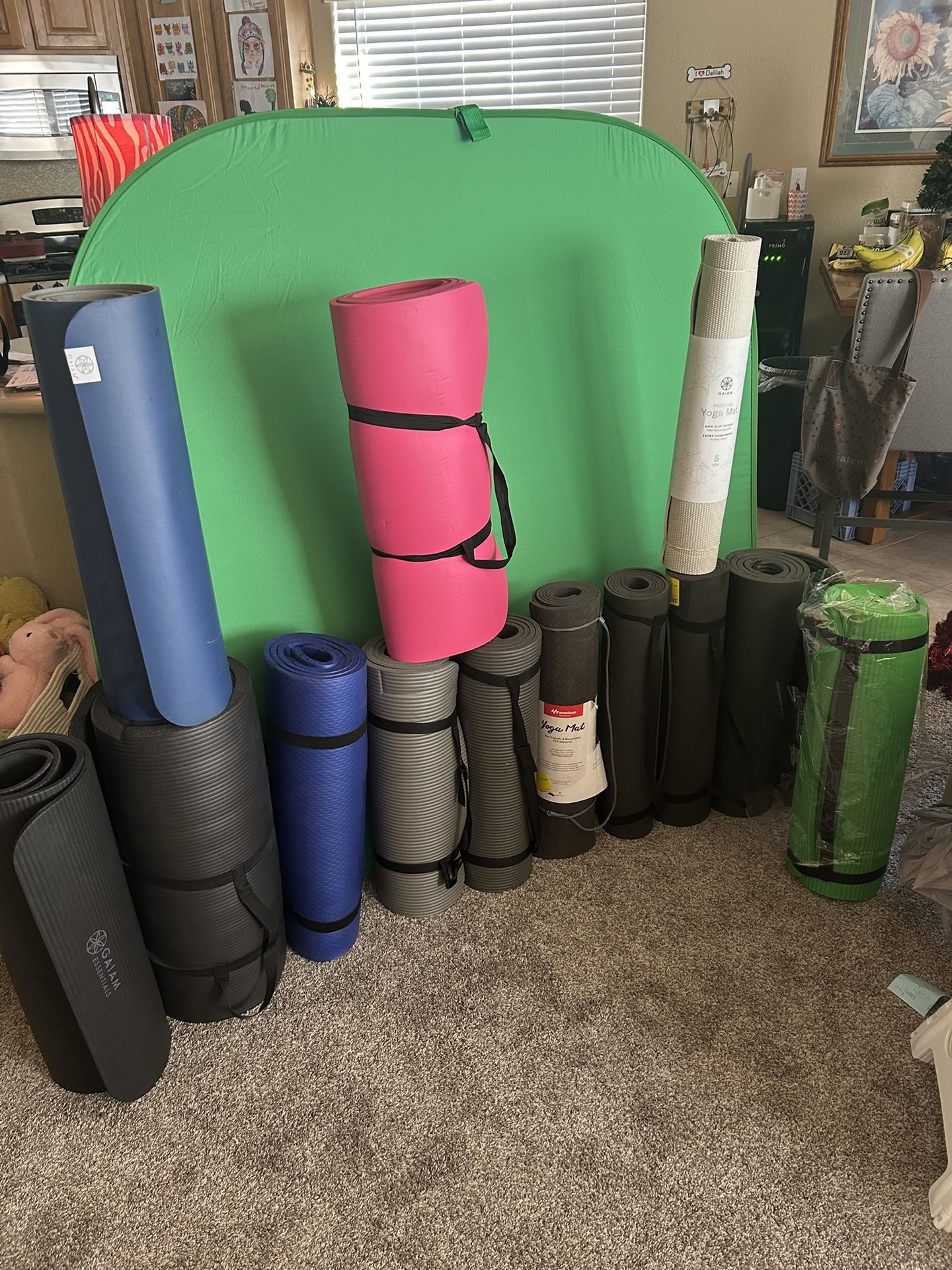 NEW - Various Yoga Mats- Gaiam Brand & Other. Most are brand new