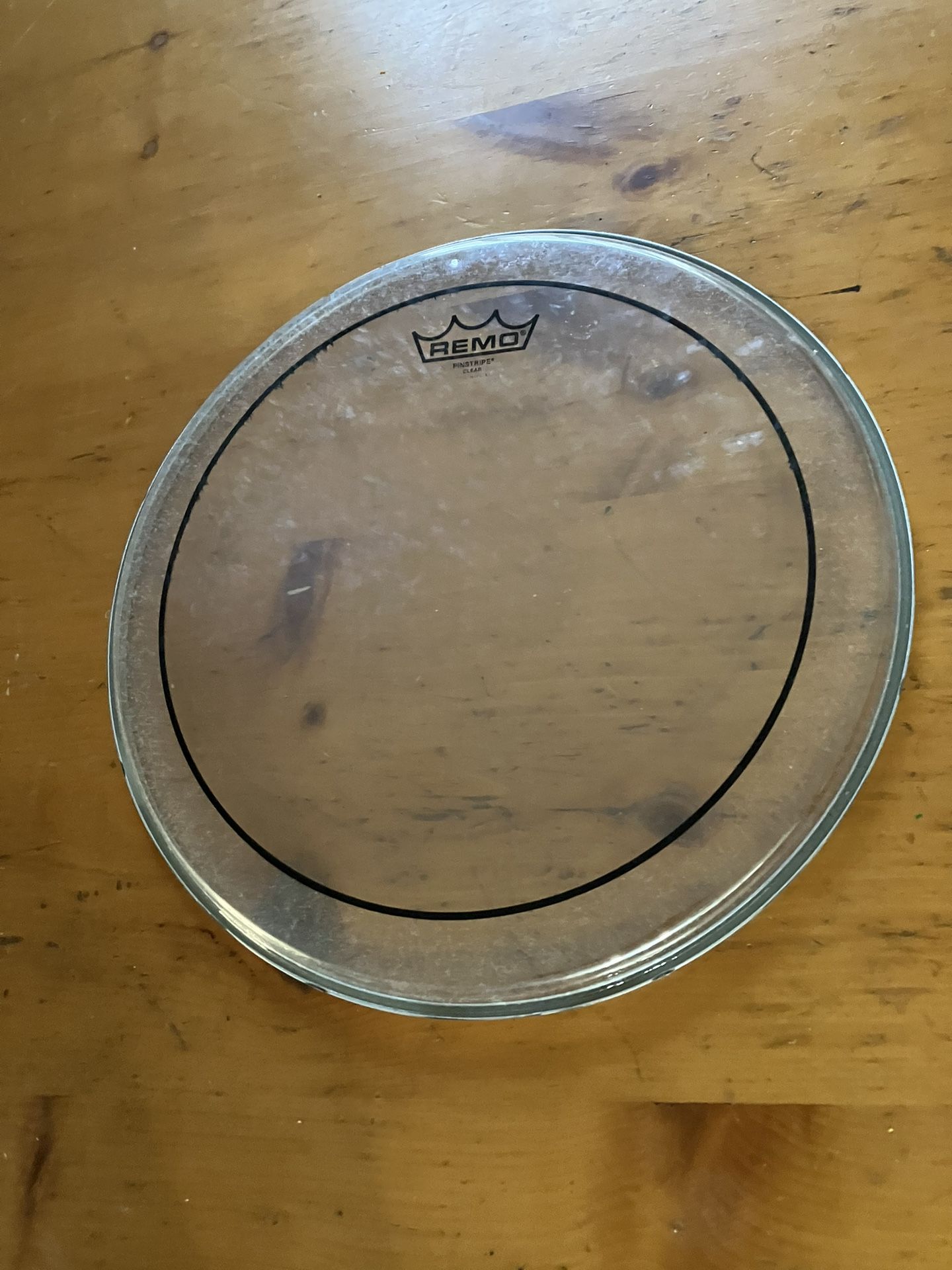 14 inch Remo clear pinstripe