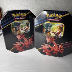 Crown Zenith Zapdos Pokemon Card Tins 