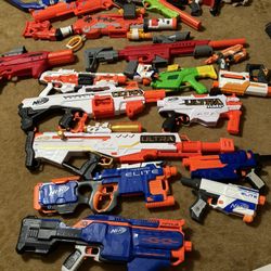 Huge Nerf Lot – Guns, Darts, Attachments Etc