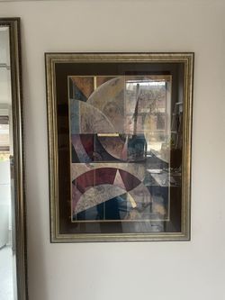 Richard Hall Geometric Painting
