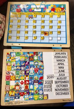 Melissa and Doug Wooden Calendar