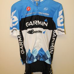 Used Garmin Team Cycling Jersey Kit