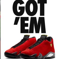 🔥New Released  Ferrari Jordan 14s🔥