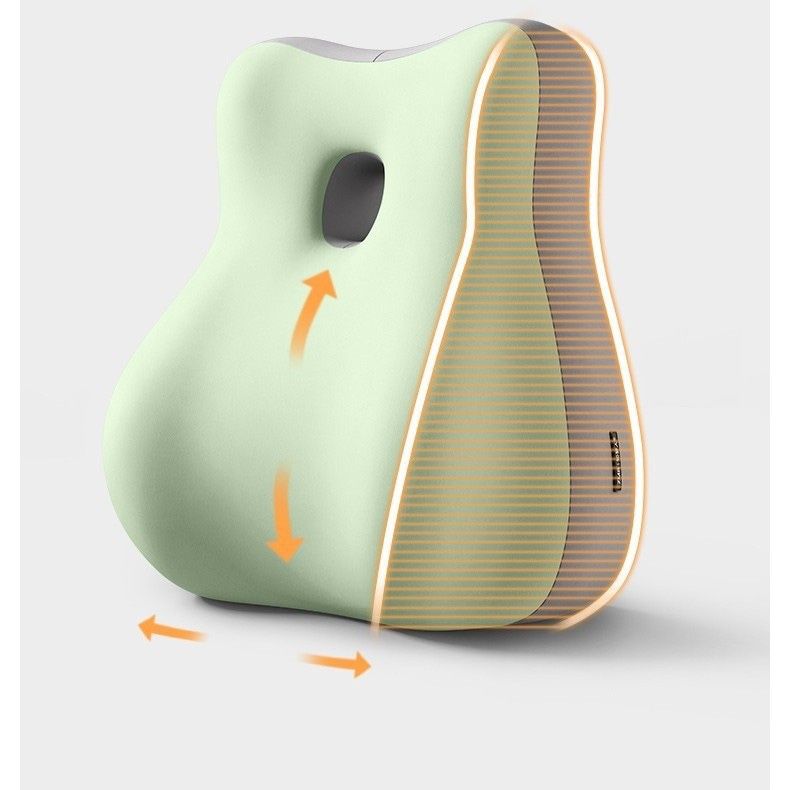 Lumbar cushion office long sitting backrest bedside pillow car lumbar backrest chair cushion student dormitory pillow cushion