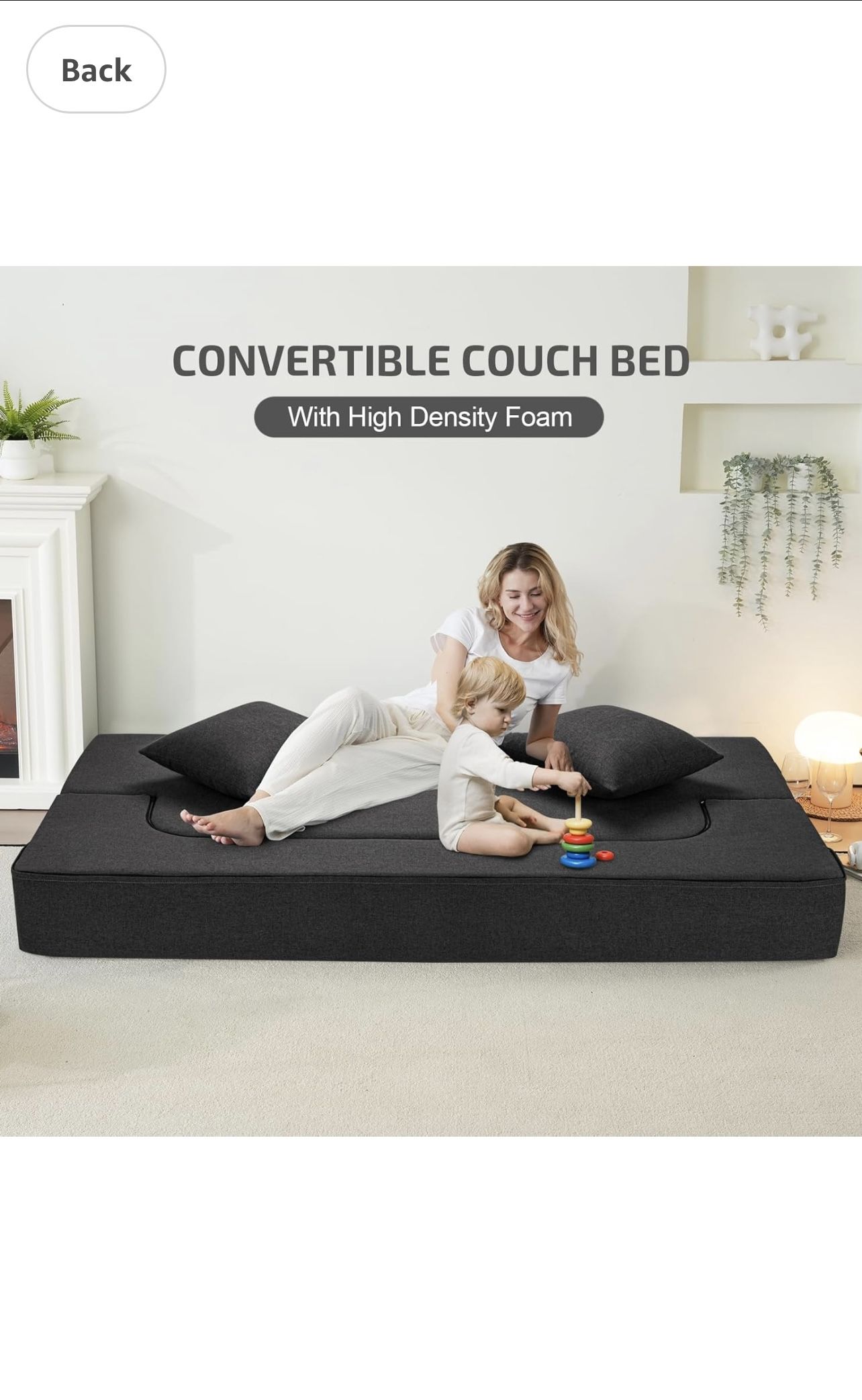 Sofa Bed (Originally From Amazon $190)