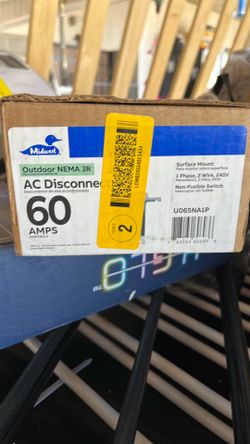 Ac disconnect 60amps