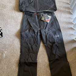 Mountain Hard Wear Jacket And Pants Waterproof Jacket And Pants Size L