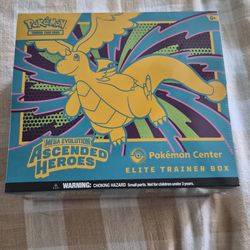 Pokemon Center ETB Ascended Heroes