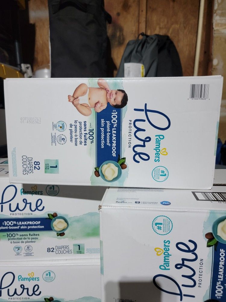 Pampers Pure Size 1 Diapers