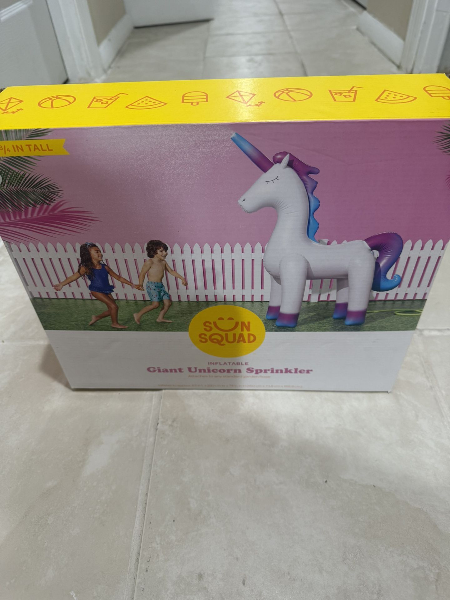 Unicorn Sprinkler