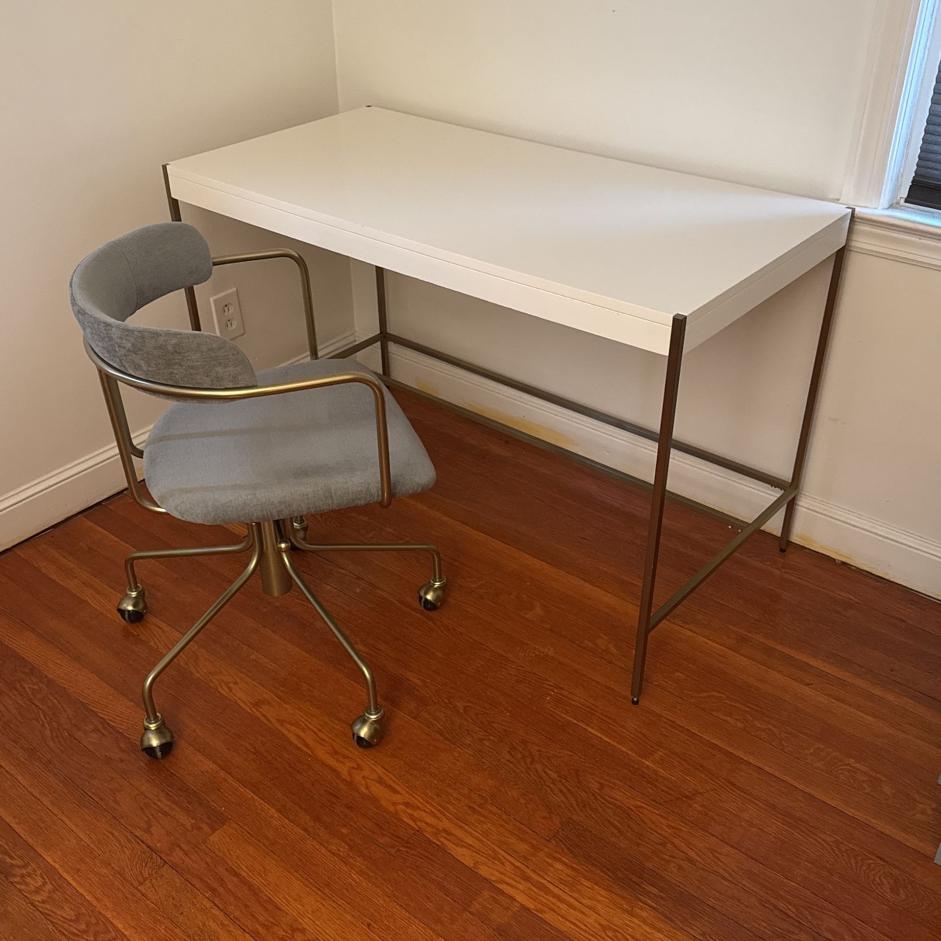 West elm Writing Desk and Office Chair
