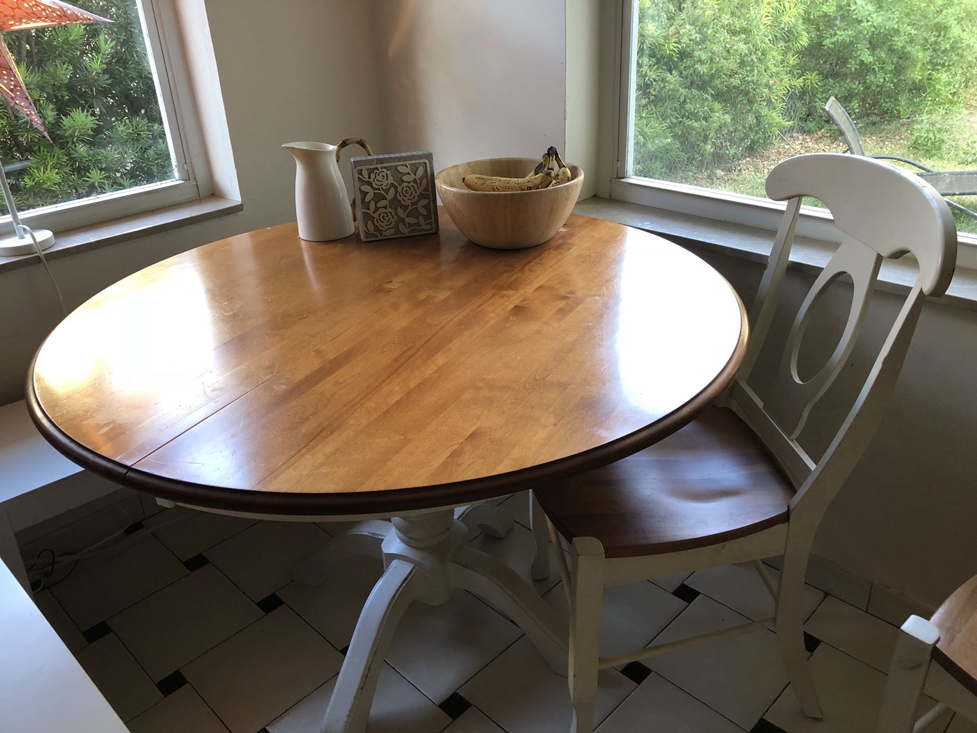 Kitchen Dining Table Set with 4 Chairs