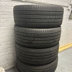 P255/45/20 Continental Tires Off Audi SQ5