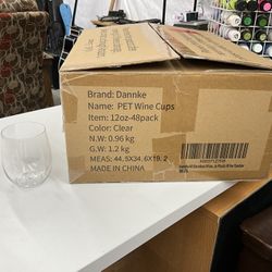 Disposable Plastic Glasses