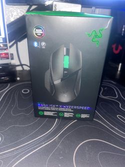Razor basilisk X hyperspeed wireless ergonomic rgb mouse