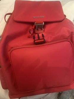 Pink Michael Kors backpack