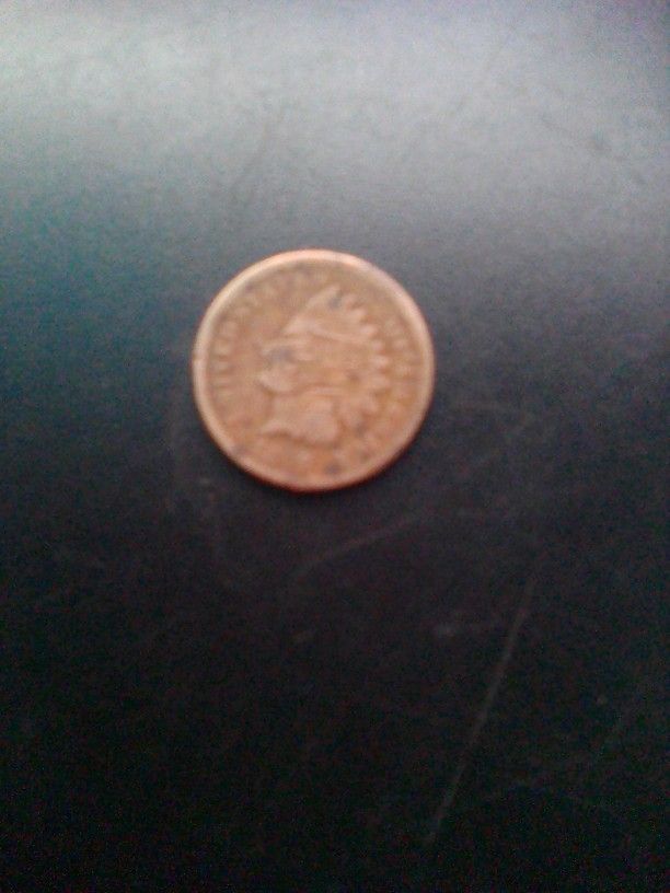 1868 Indian Penny
