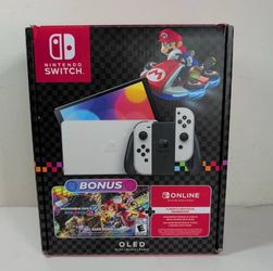 Nintendo Switch (OLED) | (Mario Kart 8 Bundle