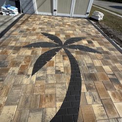 Irrigation Pipe & Deck Drain Stepping Stones 