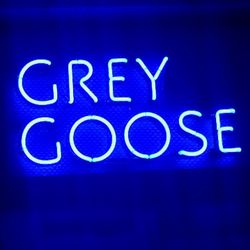 GREY GOOSE VODKA NEON SIGN