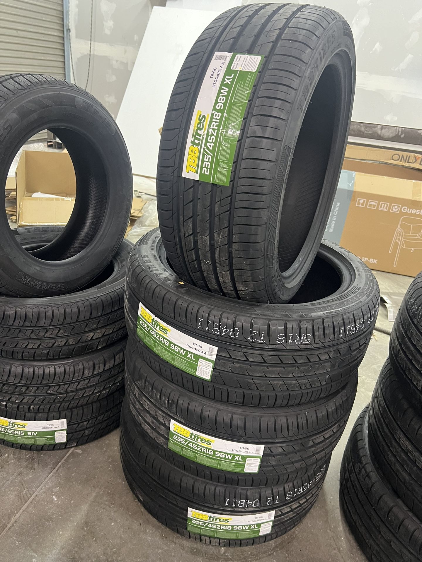235/45R18 Brand New Tires On Special Free Installation