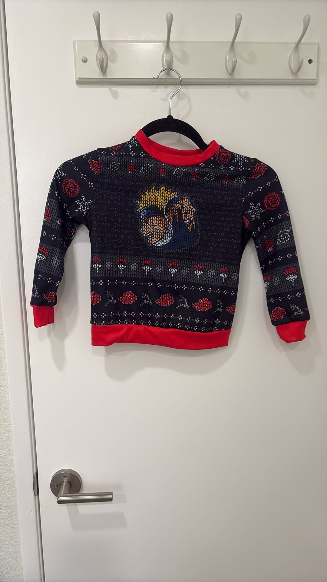 New Christmas Holiday Naruto Anime “Sweater” Sweatshirt - Kids Child XSmall