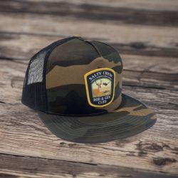 New Camo Rod And Gun Club Outdoorsman Trucker Hat