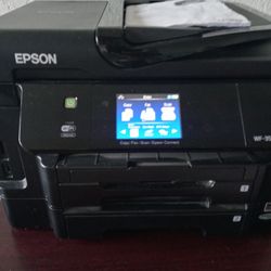 Epson WorkForce WF-3540 Wireless All-in-One Color Inkjet Printer, Copier, Scanner, 2-Sided Duplex, ADF, Fax. Prints from Tablet/Smartphone. AirPrint C