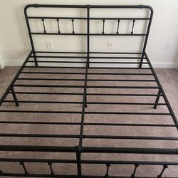 King Size Metal Bed Frame