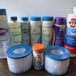 Hot Tub Chemicals and filters