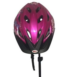 Girls Pink Bell Biking Helmet 