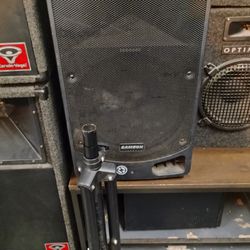 Samson XP115A Expedition Series 2-Way 500w Active 15" Speaker & Stand 