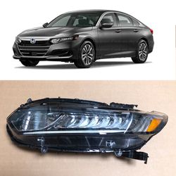 For 2018 2019 2020 2021 2022 Honda Accord Headlight Halogen LED