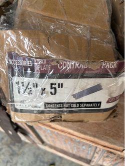Halex 1.5”x5’ Protector  Plates (100)