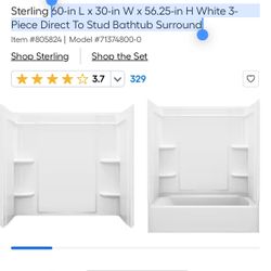 Bathroom Wall Kits (STERLING)