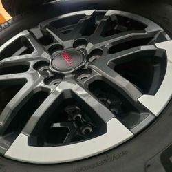 4 TOYOTA TACOMA TRD RIMS&TIRES $800