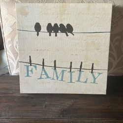 FAMILY  canvas Picture