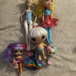 lol doll lalaloopsy cinderella girl toy lot bundle