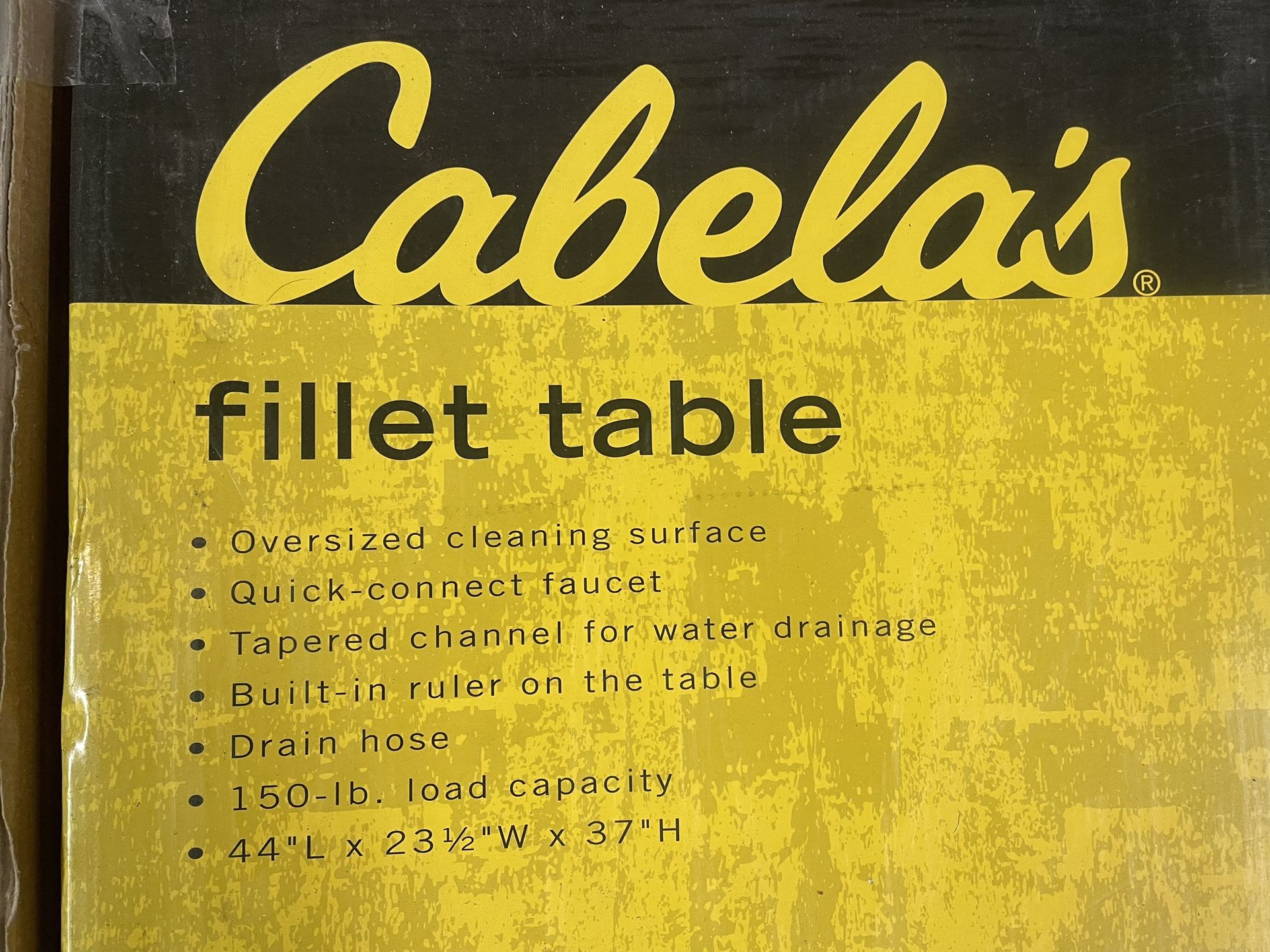 Cabela’s Fillet Table