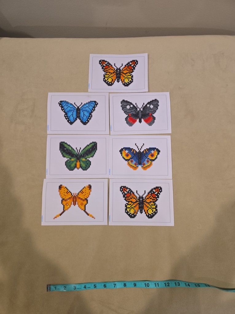 Butterfly Diamond Art