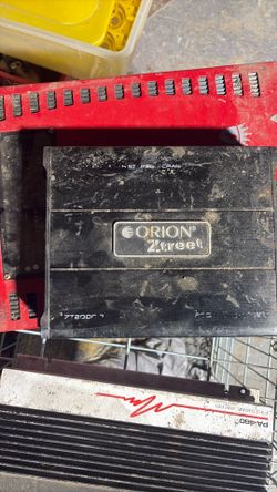 Orion ztreet amp 2000 watts