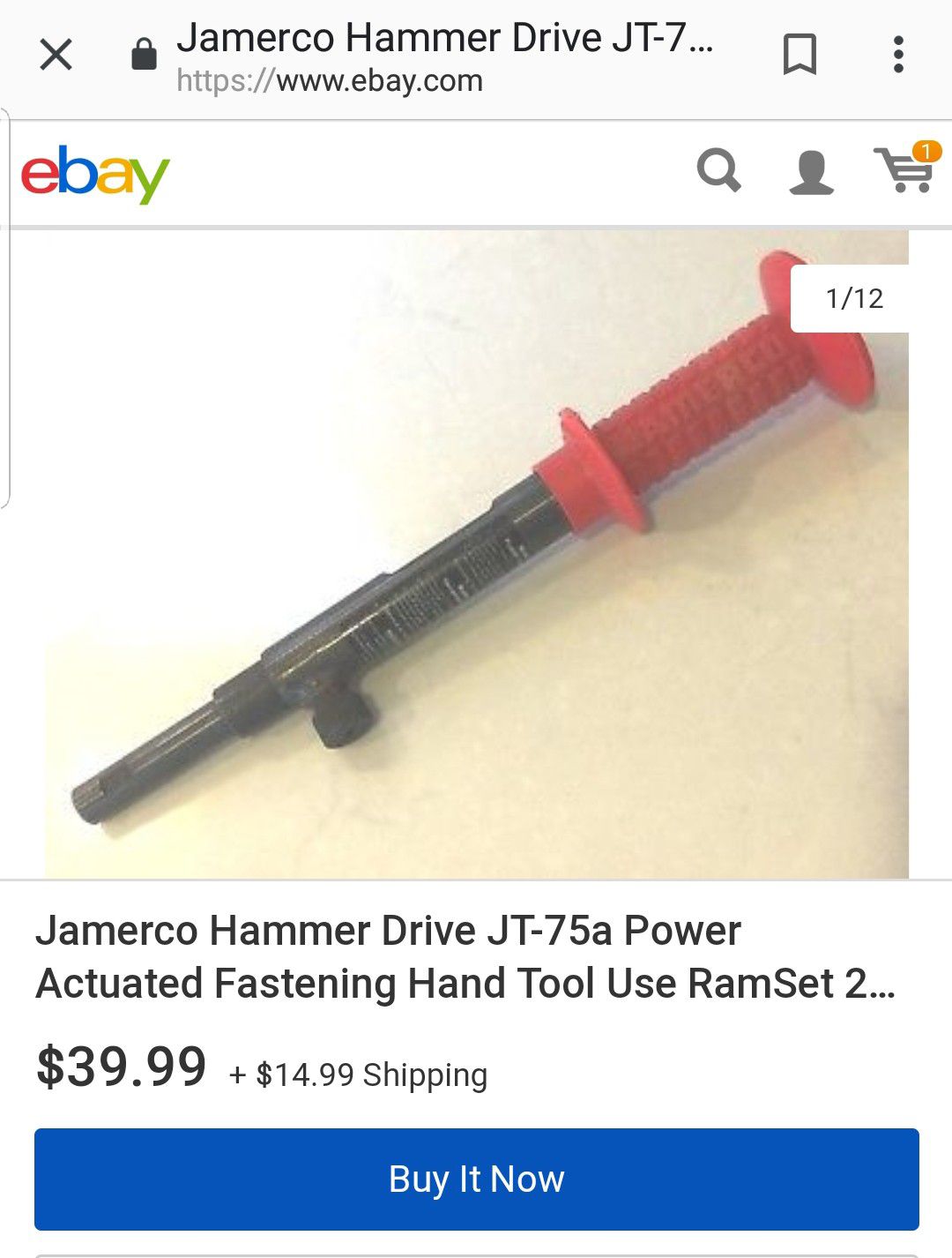 Hammer drive
