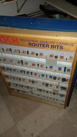 Bosch routing bits