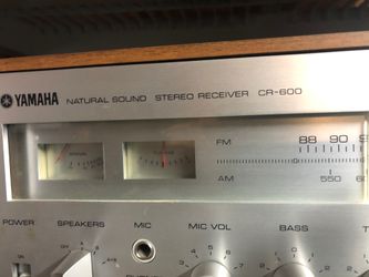 Yamaha receiver model CR 600