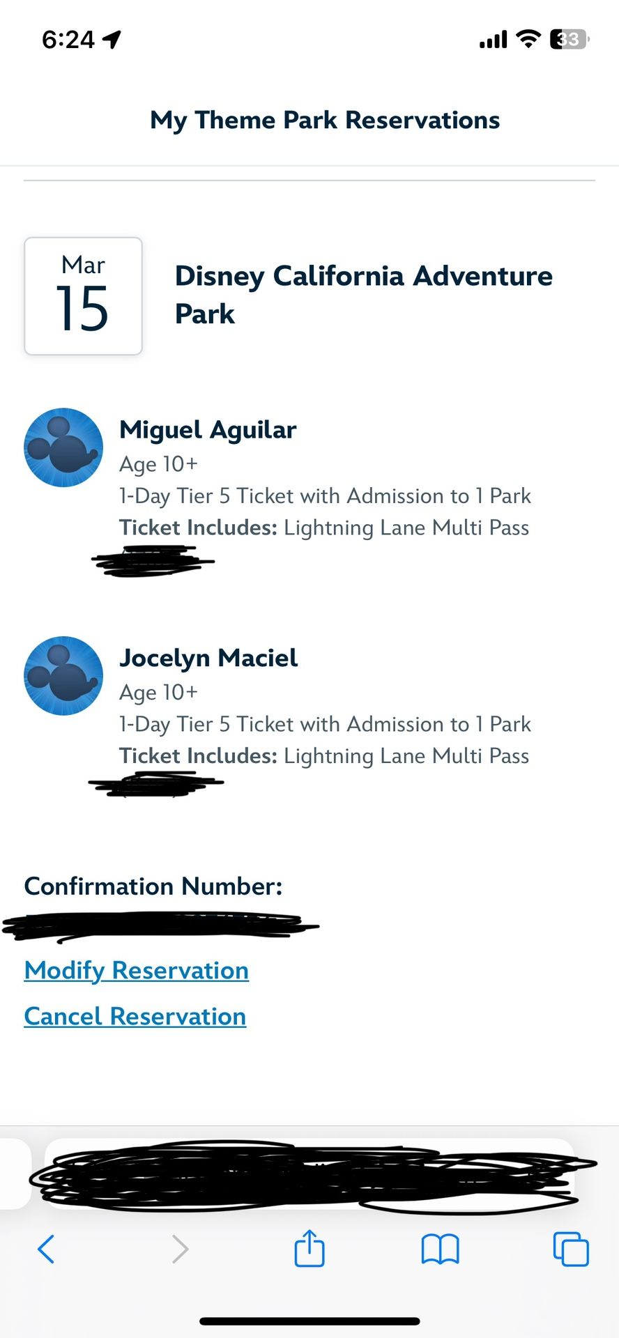 Disney Tickets