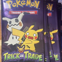 Pokemon Trick Or TradeCards 